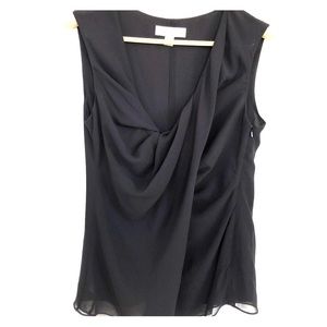 Beautiful drape sleeveless Michael Kors size M top